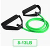 Nuovo stile di gomma per gomma fitness Elastic Pull Rope Fasce di resistenza allo yoga Muscle bodybuilding Stretch Exercise Tubi fitness gum