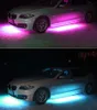 Car Styling Auto LED RGB Light Tiras flexibles APP Control Ambiente decorativo Interior Lámpara externa Bajo tubo Luces de neón