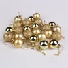 Christmas Light Ball 3cm 24pcs/box Plastic Balls Christmas Tree Baubles Christmas Decorations Colorful Balls HP003