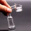 Thicken Quartz Banger Nail For Bong Smoking Dab Tool 14mm 18mm Female Male Glass Bucket Bowl Water Pipes