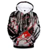 3D XXXTENTACION Cool Hoodies Sudadera Moda Soft Womne / Hombre Invierno / Otoño Hoodies Nueva Casual Hip Sudadera de manga larga con capucha