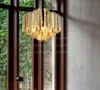 Modern Luxury K9 Crystal Chandelier Lighting Fixture Modern Gold Chandeliers LED Lights Living Room Bedroom Foyer Pendant Lamps MYY