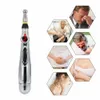 Stylo d'acupuncture électronique stylo de thérapie méridien sûr énergie guérison Massage corps tête cou jambe santé Massageadores