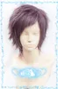 518 Nagi No Asukara Hikari Sakishima Short Purple Brown Mix Cosplay Wig