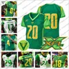 Custom Tampa 2020 Bay Vipers 81 Dan Williams 11 Aaron Murray 18 Reece Horn Titus O'Neil Groen Wit 2020 XFL Football Jerseys S-4XL