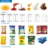 Multifunctional Automatic Ketchup Salad Dressing Mayonnaise Vertical Form Fill Seal Machine Liquid Sauce Packing Machine