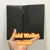 Wallets Mens Wallet Purse Zippy Wallet Men Long Wallets Fold Card Holder Passport Holder Women Long Folded Purses Po Pouch 69-1178r