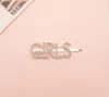 15 styles Argent Or Lettre Mot Strass Cristal Épingle À Cheveux Hairgrip Pinces À Cheveux Pince À Cheveux Grip Pin Barrette Ornement Cheveux Accessor8386788