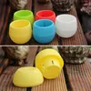 DHL Colorful Roślin Plastikowy Okrągły Suczliwy Pot Home Office Desktop Garden Deco Garden Doniczki Narzędzia Ogrodnictwo