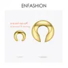 ENFASHION Punk Ball Oreille Clip Boucles D'oreilles Pour Les Femmes Or Couleur Rock Pois Boucles D'oreilles Sans Piercing Pendientes Mujer LJ200122