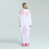 Единорог пижамы onesie женщины дома кугуруми панда зима фланель пижамы кигуруми взрослых ночнушка стежка unicornio пижамы в целом