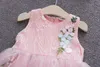 Летнее платье для маленьких девочек, модные кружевные свадебные платья без рукавов с вышивкой для девочек, для новорожденных девочек, вечерние, принцесса, cl7954281