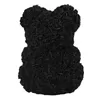 25 cm Yaratıcı Köpük Gül Çiçek Teddy Bear Yapay Noel Partisi Dekorasyon Sevgililer Hediyeler Süs Malzemeleri
