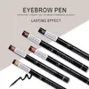 Portable 4 Way Tip Liquid Pen Waterproof Eyebrow Pen Non-Fade Long Lasting Eyebrown Makeup Beauty Cosmetic Makeup Tool Hot