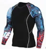 Mens Designer T-shirt Bodybuild Compression Shirts Fitness Trein Gyms Strakke Mannen Sport Run Tops Zomer Casual Slanke Mode T-shirt B4198