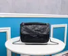 HOT designer Handbags Crinkled Vintage leather shoulder strap fashion Women bag chain Crossbody Bag Brand Designer Messenger Bag