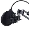 NB-35 Mikrofon-Scherenarmständer und TischmontageklemmeNW Filter-Windschutzscheiben-Schutz-Metallmontagesatz