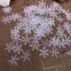 300pcs/lot Noel kar tanesi süslemeleri Tress Tatil Partisi Festivali Ev Dek Dekor1