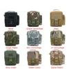 Armário militar Tactical Molle Utility Cintura Bolsas Bolsa EDC Ferramenta Phone Pack Hunting Bolsa com alça de ombro