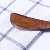 Trä smör kniv ost smear sylt brödkaka kniv Bakeware levererar 15 * 2,5 cm trä bestick