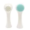 Double Sides Multifunctional Silicone Facial Cleansing Brush Portable Size 3D Face Cleaning Massage Tool Ansiktsborste4651488