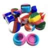 Non-stick Silicone Stash Jar Dab Smoking Wax Containers Multicolor 5mL Jars Concentrate Case