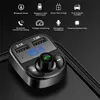 FM Transmissor Aux Modulador Sem Fio Bluetooth Handsfree Kit de Carro Audio MP3 Player com 3.1A Carga Rápida Dual USB Carregador