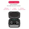 X7 TWS Mini True Wireless Earbuds Bluetooth 5.0 Headphones HD stereo headset Touch Vattentäta hörlurar med MIC Laddningsbox