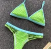 2019 Women Sexy Solid Hollow Out Ustaw bikinis