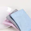 1 PC Wipe Cleaning Ręcznik Szklany Szklany Trace Trace Absorbowany Miękki Mikrofibry No Lint Window Car Rag Kitchen Cloth Wipes