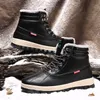 2020 kind5 coton imperméable grande taille hiver triple noir gris homme garçon hommes bottes hommes baskets bottes chaussures de marche en plein air