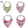 Bébé Bavoirs Infant Cartoon Burp Cloths INS Bandana Imperméable Coton Salive Serviettes Enfants Pinafore Dribble Triangle Écharpes Drool Bibs D6130