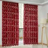 Floral Vine Leaf Partition Curtain Polyester Modern Curtains for Living Room Balcony Window Sheer for Bedroom