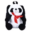 Bolso de felpa para niños, mochila de Panda, regalo de cumpleaños de dibujos animados para chico y niña, bolso escolar de Panda de peluche para niños, mochila 1257t