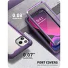 Pour iphonePhone 11 Pro Max Case 65 version 2020 iBLASON Ares FullBody coque de pare-chocs transparente robuste avec protection d'écran intégrée6658681600504