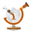 Globe Glass Bongs Hookahs Dab Rig Water Pijpen 5,7 inches hoge waterpijpen met glazen kom glazen pijp rookpijp recycler bongs