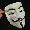 HotSale Halloween Masks V för Vendetta Mask Anonym Guy Fawkes Fancy Dress Adult Costume Accessory Masquerade Cosplay Masks