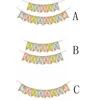 عيد الفصح الأرنب العلم سعيد الربيع عيد الفصح راية الكتان dovetail أعلام أرنب الشكل شنقا العلم حديقة حزب لافتات GGA3186-1