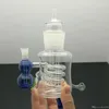 Bouteille de lait eau et pot de tabac avec coque externe plaque de soie Bongs en verre tuyaux de fumée en verre tuyaux de plate-forme pétrolière bols brûler