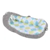 Baby Nest Bed Crib Portable Removable och tvättbar spjälsäng rese säng för barn spädbarn barn bomull vagga