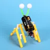 Technology small production eight foot robot popular material electric assembling model Science