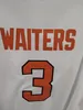 Syracuse White Real Pictures College Dion Waiters #3 Retro Basketball Jersey Men's maschile Numero personalizzato Maglie