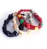 Pulsera Pipa para fumar Pulsera de cuentas de metal portátil Pipas para fumar Pulsera hecha a mano Pipas Hombres Mujeres Regalos geniales Nudo Cuerda GGA334576216460