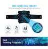 EMS stymulator mięśni brzuszny Trener USB Połącz ABS Fitness Sprzęt treningowy mięśnie sprzętu elektrostimulator masaż toner 8663362