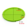 Creative Waterproof Round Silicone Coaster Household Durable Heat Resistant Cup Mats Thickening Silicone Coasters Customizable DBC BH3487