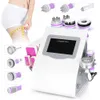 Nieuwste 9 in 1 Laser Vacuüm Ultrasone Lichaam Afslanken RF Cavitatie Cellulitis RemovalPhoton Micro Huidige Schoonheidssalon Apparatuur