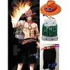 One piece D Ace Cosplay Costume Set