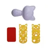 4 teile/satz DIY Nette Katze Sushi Reis Mold Form Bento Maker Sandwich Cutter Reis Ball Form Dekoration Küche Werkzeuge