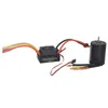 Freeshipping Waterproof RC Brushless Motor 60A ESC voor 1/10 RC Auto Truck Motor Kit
