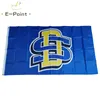 NCAA South Dakota State Jackrabbits Drapeau 3 * 5ft (90cm * 150cm) Drapeau en polyester Bannière décoration volant maison jardin drapeau Cadeaux de fête